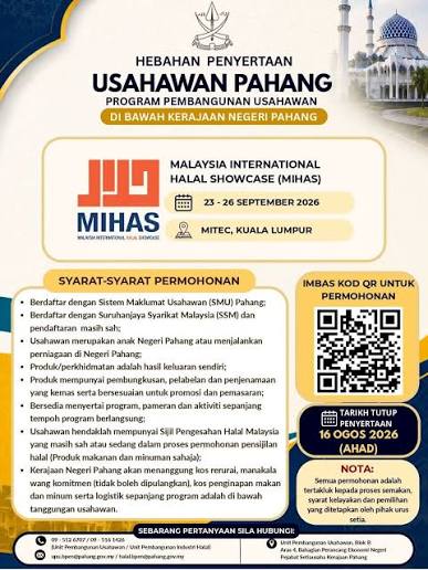 Program Pembangunan Usahawan Negeri Pahang